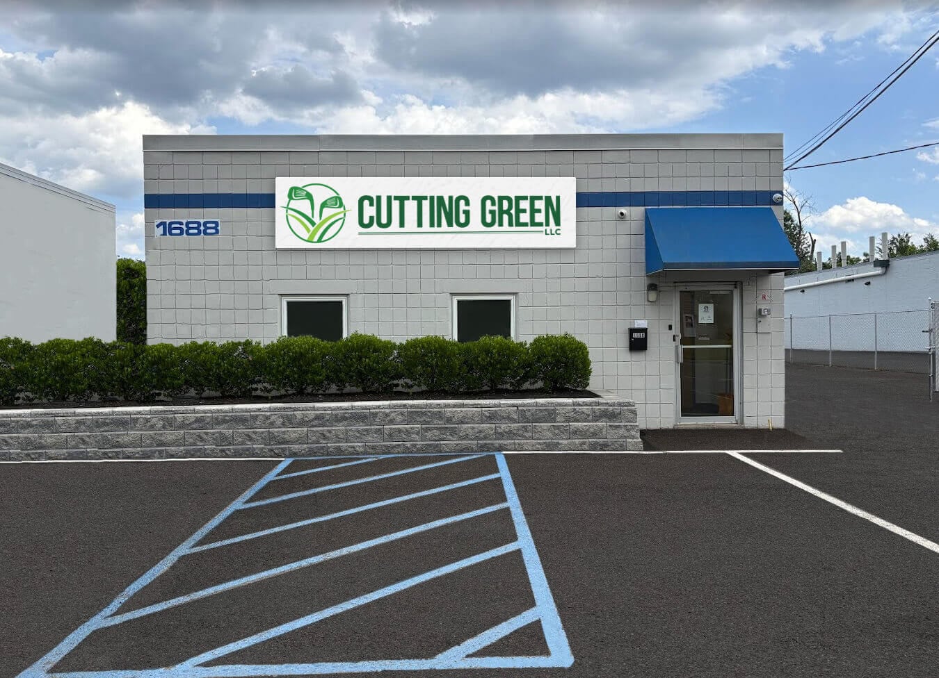 Cutting Green Has Used Turf Equipment Office